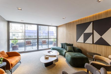 Studio à venda com 26m², 1 quarto e sem vagaÁrea comum - Salão de festas