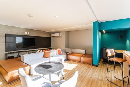 Studio à venda com 26m², 1 quarto e sem vagaSalão de jogos