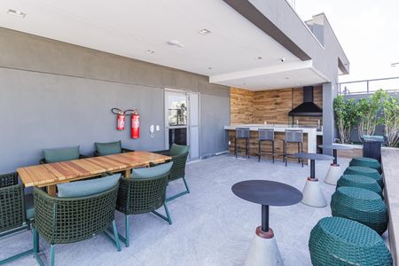 Studio à venda com 26m², 1 quarto e sem vagaÁrea comum - Churrasqueira