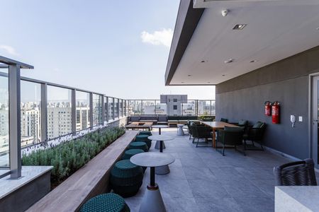 Studio à venda com 26m², 1 quarto e sem vagaÁrea comum - Churrasqueira