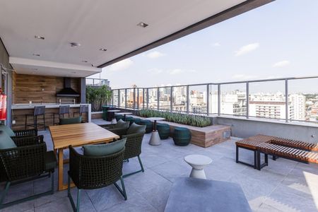 Studio à venda com 26m², 1 quarto e sem vagaÁrea comum - Churrasqueira