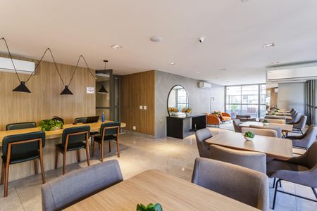 Studio à venda com 26m², 1 quarto e sem vagaÁrea comum - Salão de festas
