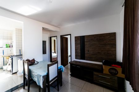 Sala de apartamento à venda com 2 quartos, 45m² em São Lucas, Belo Horizonte