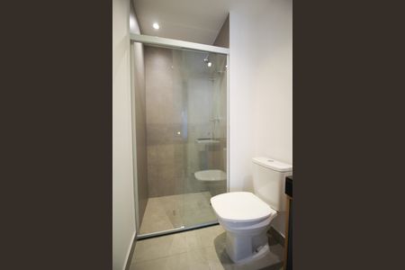 Studio para alugar com 25m², 1 quarto e sem vaga Studio para alugar com 25m², 1 quarto e sem vagaBanheiro