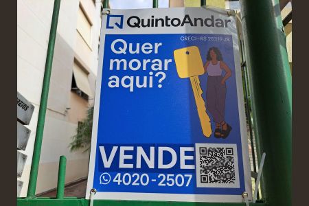 Apartamento à venda com 87m², 3 quartos e sem vagaPlaca na Fachada