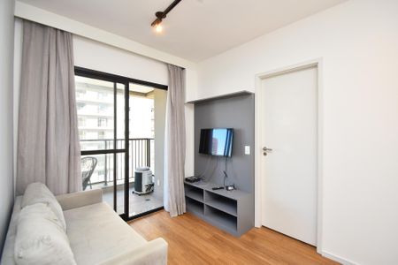 Sala de apartamento para alugar com 1 quarto, 75m² em Pinheiros, São Paulo