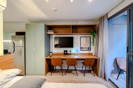Studio para alugar com 23m², 1 quarto e sem vagaStudio