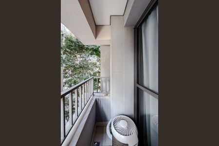 Studio para alugar com 23m², 1 quarto e sem vagaVaranda