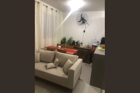 Sala de apartamento à venda com 1 quarto, 34m² em Veleiros, São Paulo