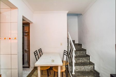Sala de jantar de casa à venda com 2 quartos, 90m² em Vila Pires, Santo André
