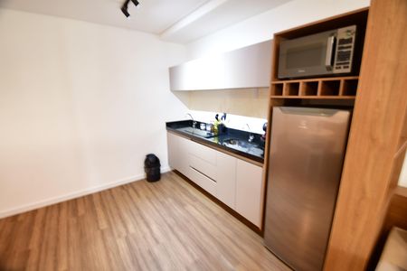 Studio à venda com 36m², 1 quarto e 1 vagaCozinha