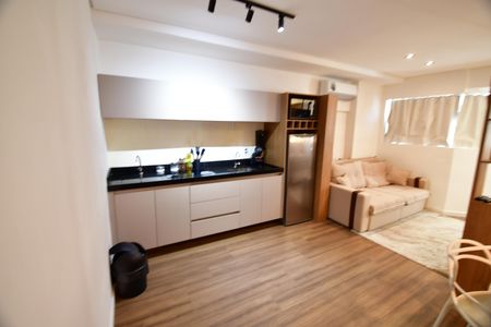 Studio à venda com 36m², 1 quarto e 1 vagaCozinha