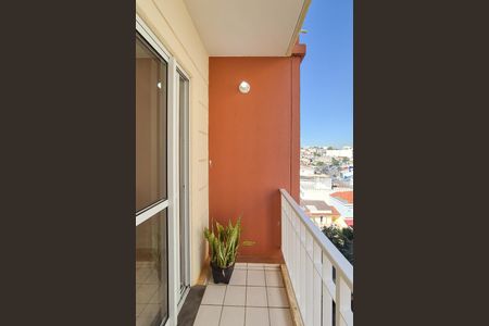 Varanda da Sala de apartamento para alugar com 3 quartos, 66m² em Baeta Neves, São Bernardo do Campo