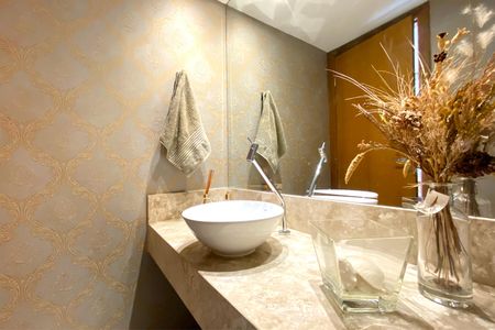 Apartamento à venda com 167m², 4 quartos e 3 vagas Apartamento à venda com 167m², 4 quartos e 3 vagasLavabo da Sala