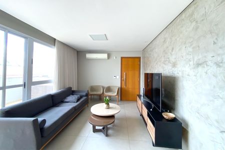 Sala de apartamento à venda com 4 quartos, 167m² em Santo Antônio, Belo Horizonte