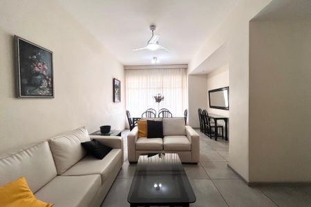 Sala  de apartamento à venda com 3 quartos, 90m² em Leblon, Rio de Janeiro