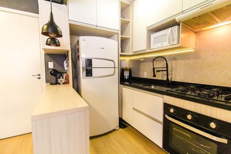 Cozinha de kitnet/studio à venda com 1 quarto, 25m² em Vila Campanela, São Paulo