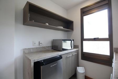 Studio à venda com 43m², 1 quarto e 1 vagaCozinha