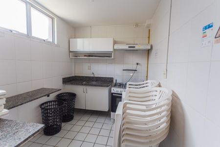 Apartamento à venda com 123m², 3 quartos e 3 vagasÁrea comum - Cozinha do Salão de festas