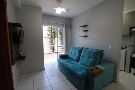 Sala de apartamento para alugar com 1 quarto, 47m² em Subsetor Sul - 7 (s-7), Ribeirão Preto