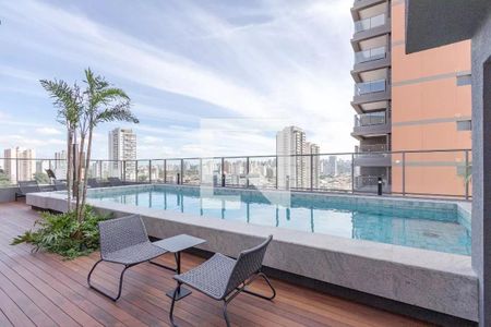 Studio para alugar com 28m², 1 quarto e sem vaga Studio para alugar com 28m², 1 quarto e sem vagaÁrea comum - Piscina