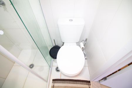Banheiro de kitnet/studio à venda com 1 quarto, 28m² em Santo Amaro, São Paulo