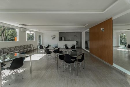 Apartamento para alugar com 49m², 2 quartos e 1 vagaÁrea comum - Salão de festas