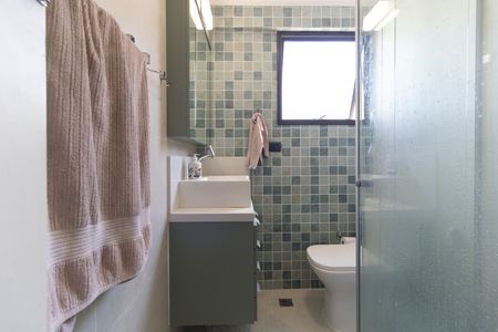Apartamento para alugar com 58m², 1 quarto e 2 vagasBanheiro