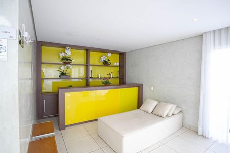 Apartamento para alugar com 70m², 2 quartos e 1 vagaÁrea comum - Salão de festas