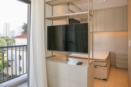 Studio à venda com 27m², 1 quarto e sem vagaSala