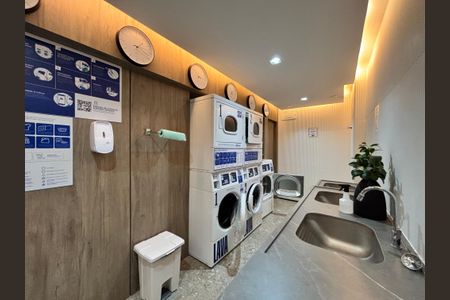 Studio à venda com 24m², 1 quarto e sem vagaLavanderia 