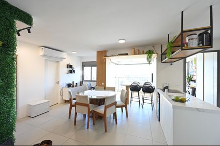 Sala de apartamento à venda com 2 quartos, 78m² em Vila Monte Alegre, São Paulo