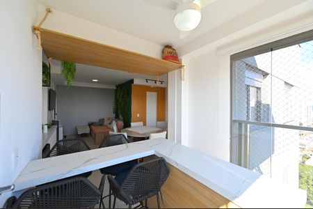 Varanda de apartamento à venda com 2 quartos, 78m² em Vila Monte Alegre, São Paulo