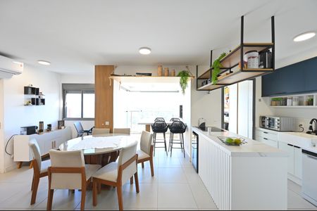 Sala de apartamento à venda com 2 quartos, 78m² em Vila Monte Alegre, São Paulo