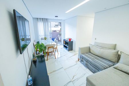 Sala de apartamento à venda com 3 quartos, 72m² em Paquetá, Belo Horizonte