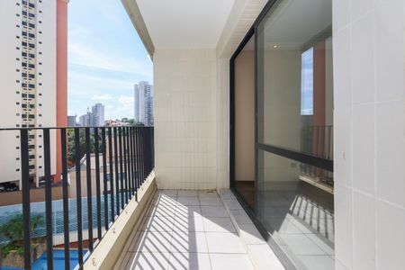 Varanda da Sala de apartamento para alugar com 3 quartos, 74m² em Jardim Morumbi, São Paulo