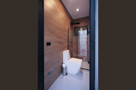 Casa para alugar com 192m², 3 quartos e 2 vagasBanheiro da Área Gourmet e Piscina