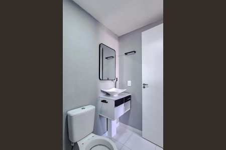 Apartamento para alugar com 27m², 1 quarto e sem vagaBanheiro da Suíte