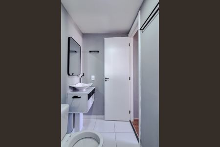 Apartamento para alugar com 27m², 1 quarto e sem vagaBanheiro da Suíte