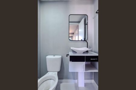 Apartamento para alugar com 27m², 1 quarto e sem vagaBanheiro da Suíte