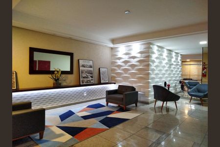 Apartamento para alugar com 66m², 2 quartos e 2 vagasHall social