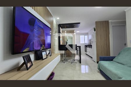 Sala de apartamento à venda com 2 quartos, 41m² em Vila Luzita, Santo André