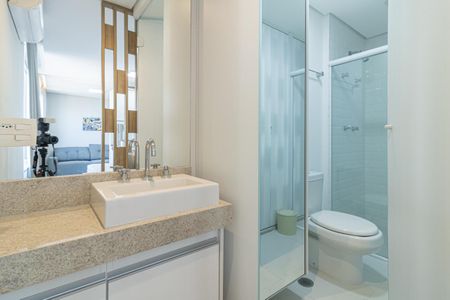 Studio para alugar com 29m², 1 quarto e 1 vaga Studio para alugar com 29m², 1 quarto e 1 vagaBanheiro