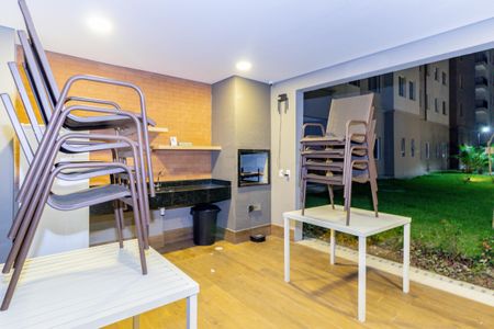 Apartamento para alugar com 35m², 2 quartos e sem vagaÁrea comum - Churrasqueira