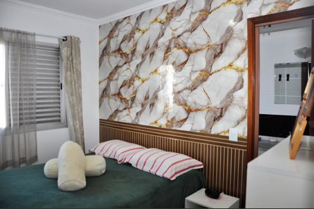 Apartamento à venda com 86m², 3 quartos e 1 vaga Apartamento à venda com 86m², 3 quartos e 1 vagaDetalhe - Quarto 01 com Suíte