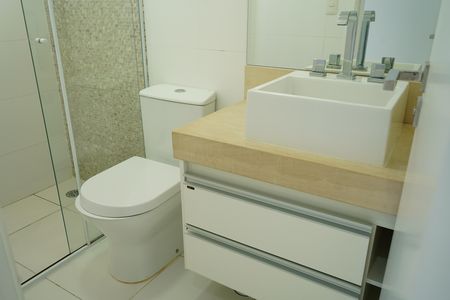 Apartamento para alugar com 95m², 3 quartos e 2 vagasBanheiro da Suíte