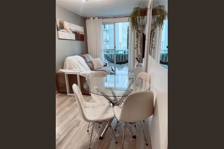 Sala de Jantar de apartamento à venda com 2 quartos, 51m² em Estância Velha, Canoas