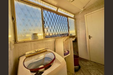 Área de serviço de apartamento à venda com 3 quartos, 95m² em Santa Efigênia, Belo Horizonte