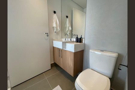 Studio para alugar com 37m², 1 quarto e 1 vaga Studio para alugar com 37m², 1 quarto e 1 vagaBanheiro