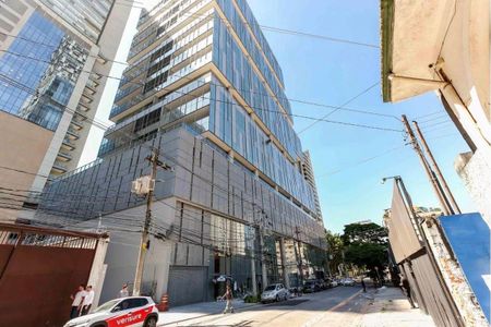 Studio para alugar com 37m², 1 quarto e 1 vaga Studio para alugar com 37m², 1 quarto e 1 vagaFachada e portaria